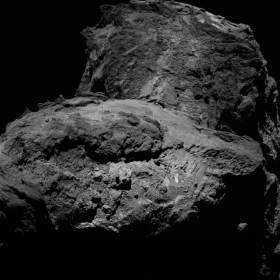 Le noyau sombre de la comète 67P/Tchouryumov-Gerasimenko