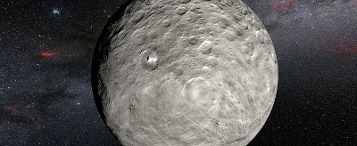 Tache brillante sur la surface de Cérès