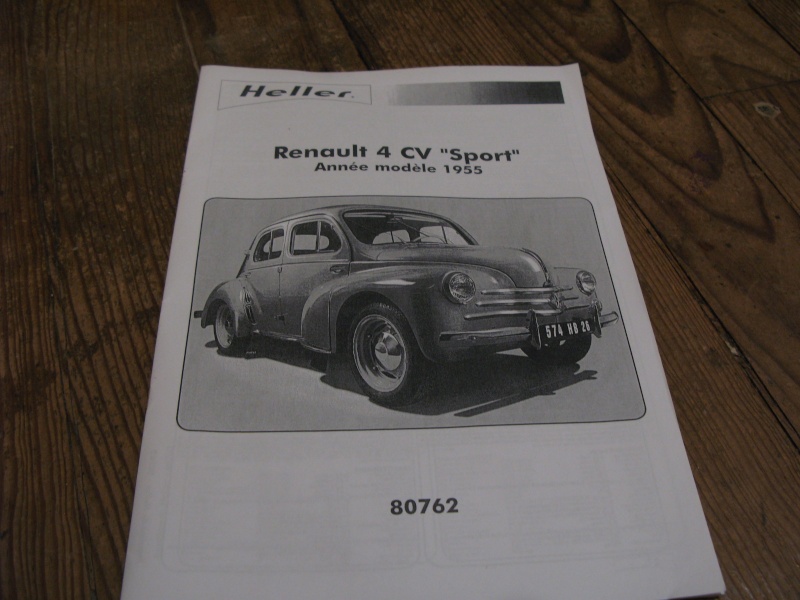 kit review heller renault 4cv  1955  1  24