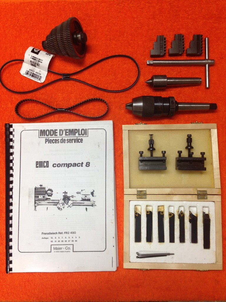 Terminé Vends tour EMCO Compact 8 Usinages