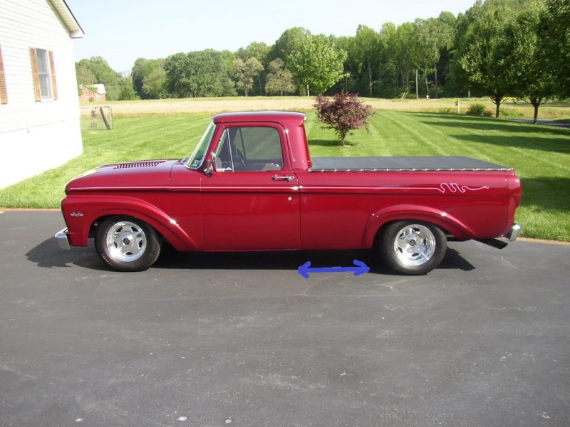 1961 Ford unibody truck parts